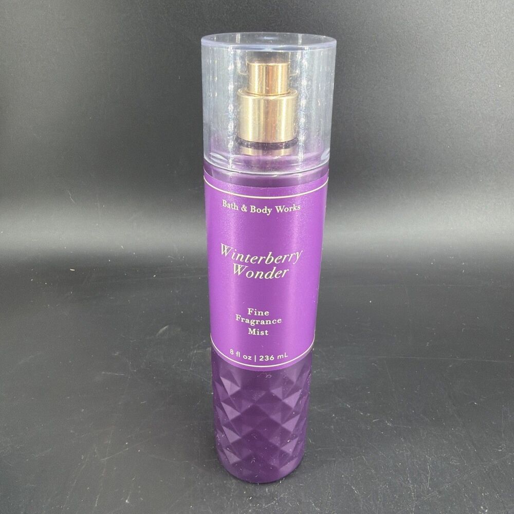 Bath & Body Works Winterberry Wonder Fine Fragrance Mist Spray 8 oz New